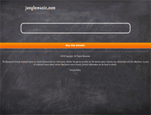 Tablet Screenshot of junglemusic.com